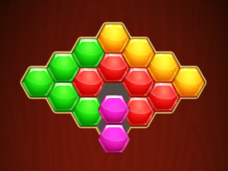 Cluiche Hexa bhfreagra ar líne