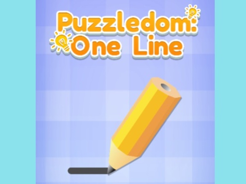 Cluiche Puzzledom: Líne amháin ar líne