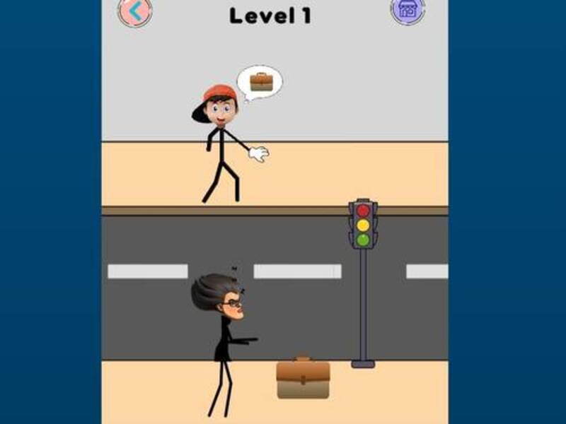 Cluiche Cluichí Stickman Puzal Múinteoirí ar líne