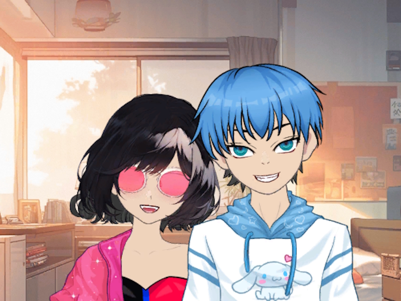 Cluiche Lánúin Anime: Avatar Maker ar líne