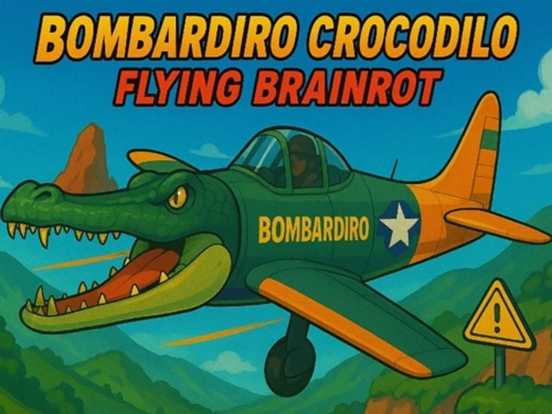 Cluiche Bombardiro Crocodilo Flying Brainrot ar líne
